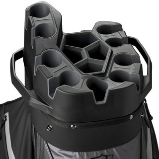 Wilson I-Lock Dry cart bag, gris/caqui/naranja