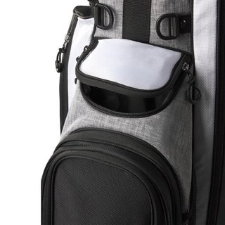Wilson Feather stand bag, negro/gris/blanco
