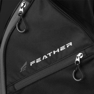 Wilson Feather stand bag, azul marino/blanco