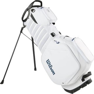 Wilson Talus 5 stand bag, blanco/rojo/azul