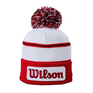 Wilson Tour Winter Beanie gorro de invierno, blanco/rojo