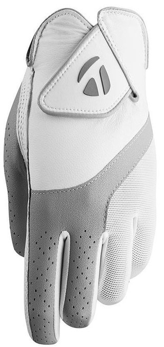 TaylorMade Kalea guante de golf para mujer, gris/blanco