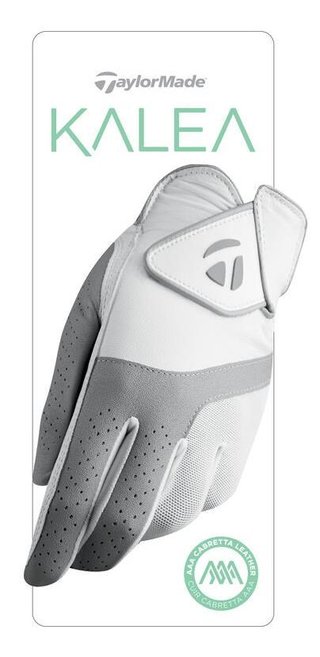 TaylorMade Kalea guante de golf para mujer, gris/blanco