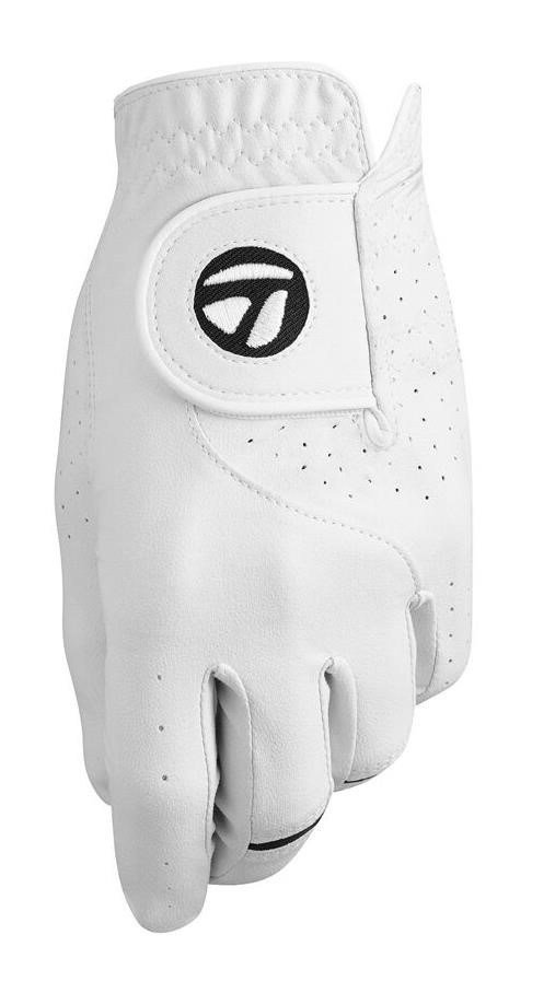 TaylorMade Stratus Tech guante de golf para hombre, blanco