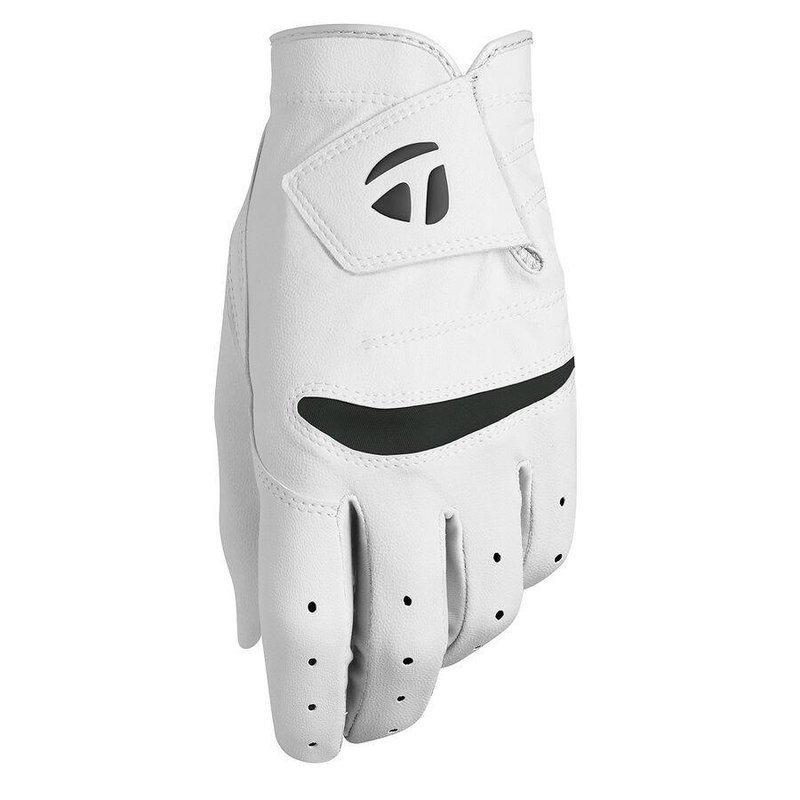 TaylorMade Stratus junior guante de golf, blanco