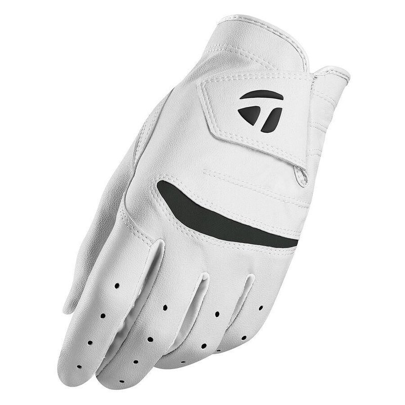 TaylorMade Stratus junior guante de golf, blanco