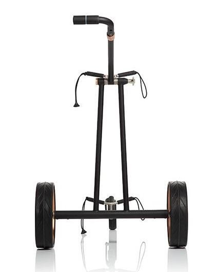 JuCad Phantom Titan Black on Black Rosé 3.0 carrito eléctrico + bolsa de transporte, rosa