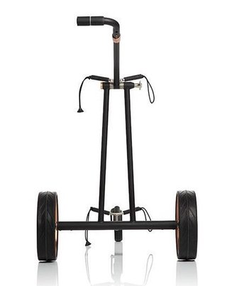 JuCad Phantom Titan Black on Black Rosé 3.0 carrito eléctrico + bolsa de transporte, rosa