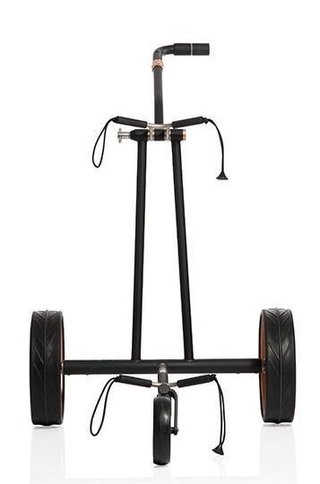 JuCad Phantom Titan Black on Black Rosé 3.0 carrito eléctrico + bolsa de transporte, rosa