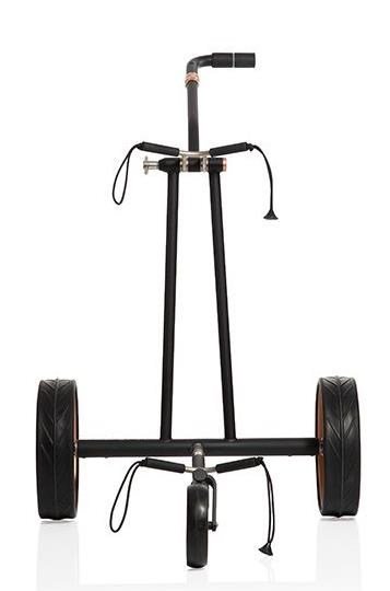 JuCad Phantom Titan Black on Black Rosé 3.0 carrito eléctrico + bolsa de transporte, rosa