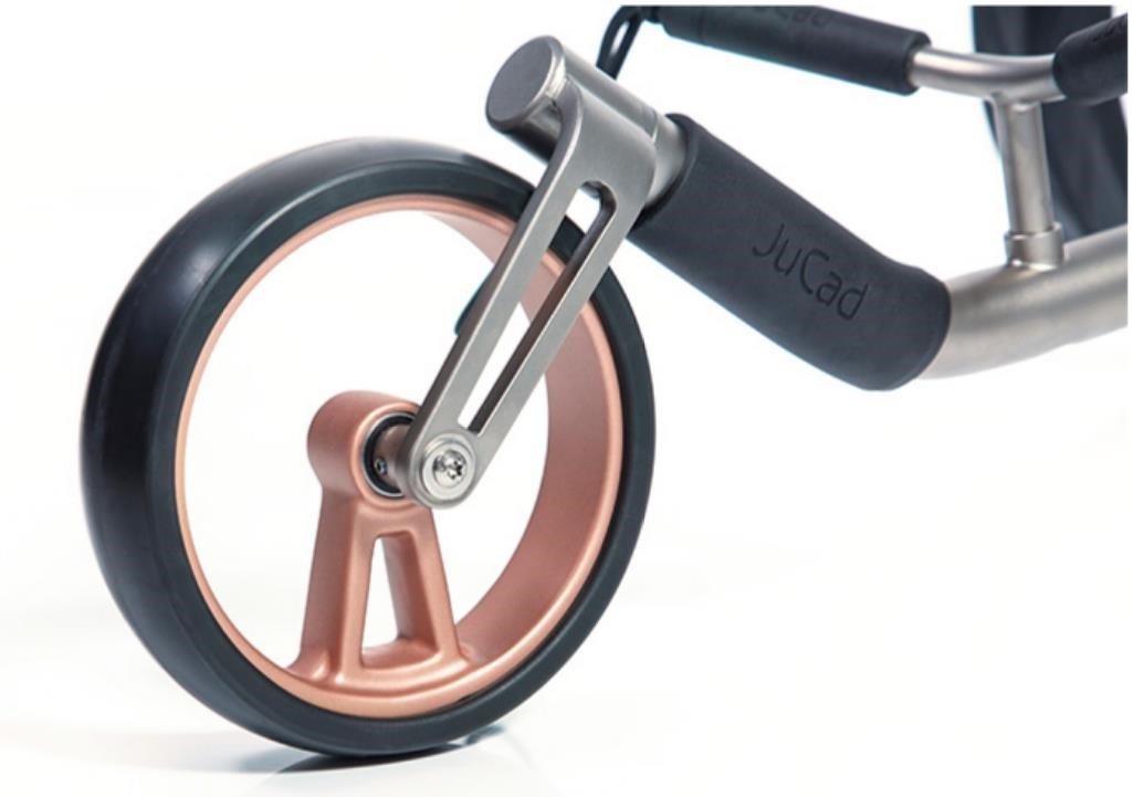 JuCad Phantom Titan Rosé eX 3.0 carrito eléctrico + bolsa, rosa