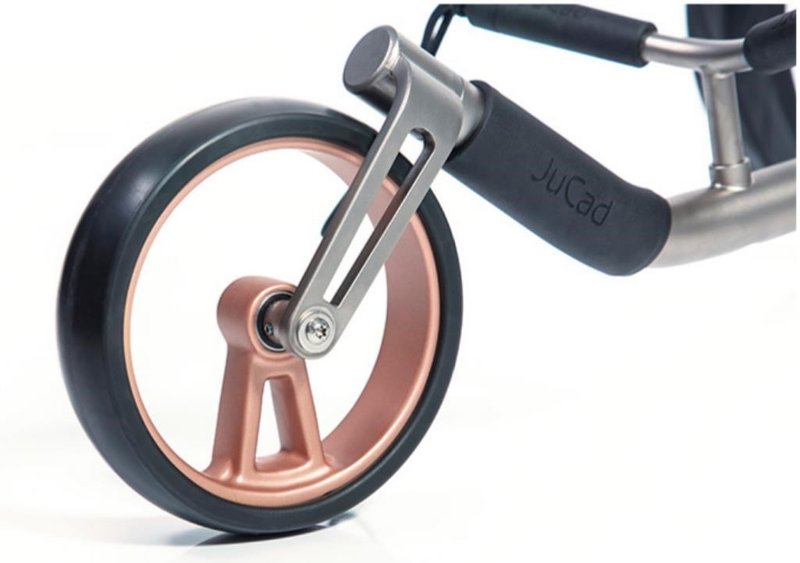 JuCad Phantom Titan Rosé eX 3.0 carrito eléctrico + bolsa, rosa