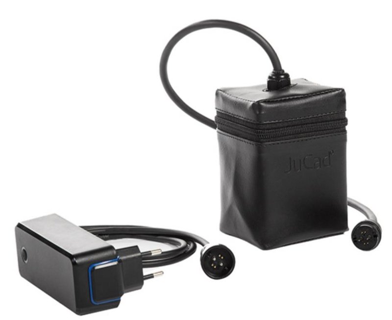JuCad Phantom Titan Rosé eX 3.0 carrito eléctrico + bolsa, rosa