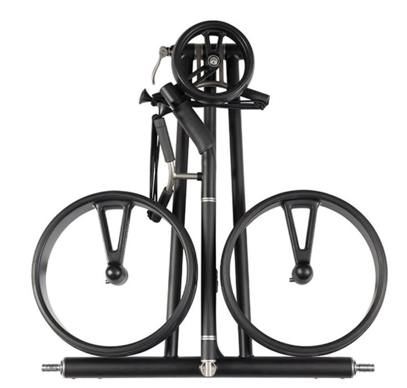 JuCad Phantom Titan Black on Black 3.0 carrito eléctrico, titanium