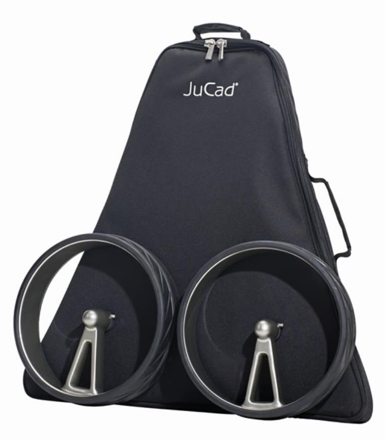 JuCad Phantom Titan Black on Black 3.0 carrito eléctrico, titanium
