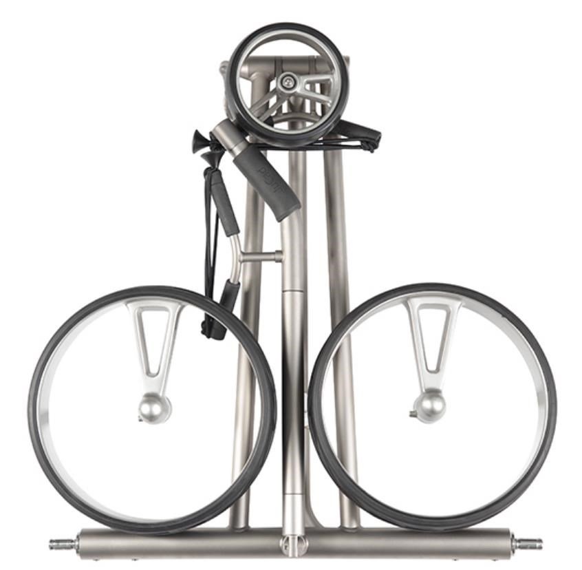 JuCad Phantom Titan 3.0 carrito eléctrico + bolsa, titanium