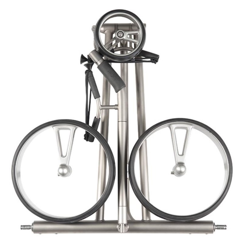 JuCad Phantom Titan 3.0 carrito eléctrico + bolsa, titanium