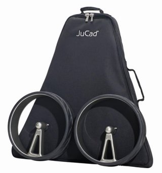 JuCad Phantom Titan 3.0 carrito eléctrico + bolsa, titanium