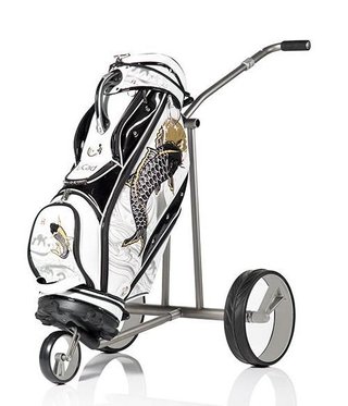 JuCad Phantom Titan 3.0 carrito eléctrico + bolsa, titanium