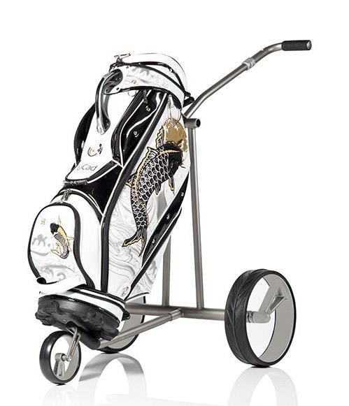 JuCad Phantom Titan 3.0 carrito eléctrico + bolsa, titanium