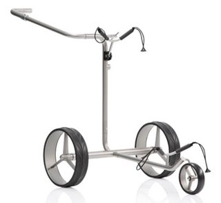 JuCad drive SL Titan Travel eX 3.0 carrito eléctrico + mando a distancia + bolsa de transporte, titanium