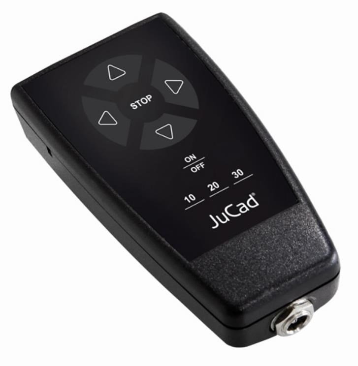 JuCad drive SL Titan Travel eX 3.0 carrito eléctrico + mando a distancia + bolsa de transporte, titanium