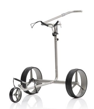 JuCad drive SL Titan Travel eX 3.0 carrito eléctrico + mando a distancia + bolsa de transporte, titanium