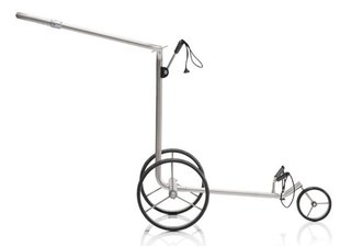 JuCad drive SL Titan Travel eX 3.0 carrito eléctrico + mando a distancia + bolsa de transporte, titanium