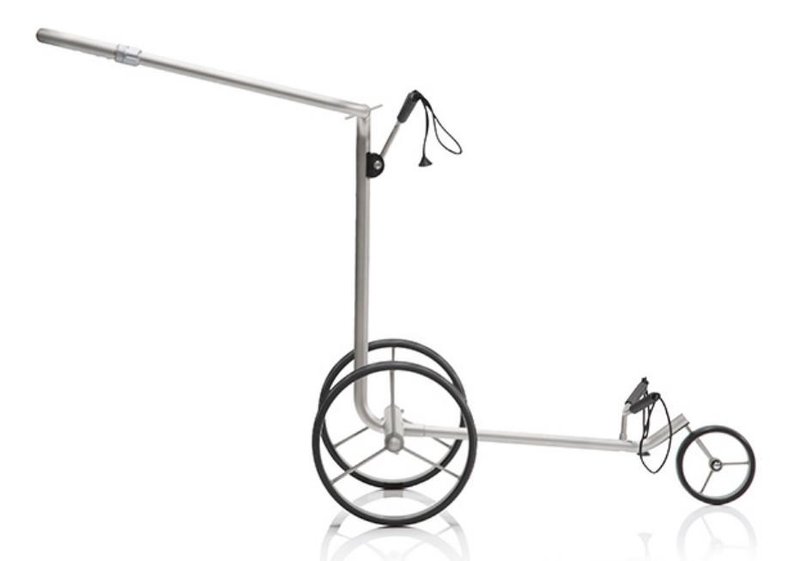 JuCad drive SL Titan Travel eX 3.0 carrito eléctrico + mando a distancia + bolsa de transporte, titanium