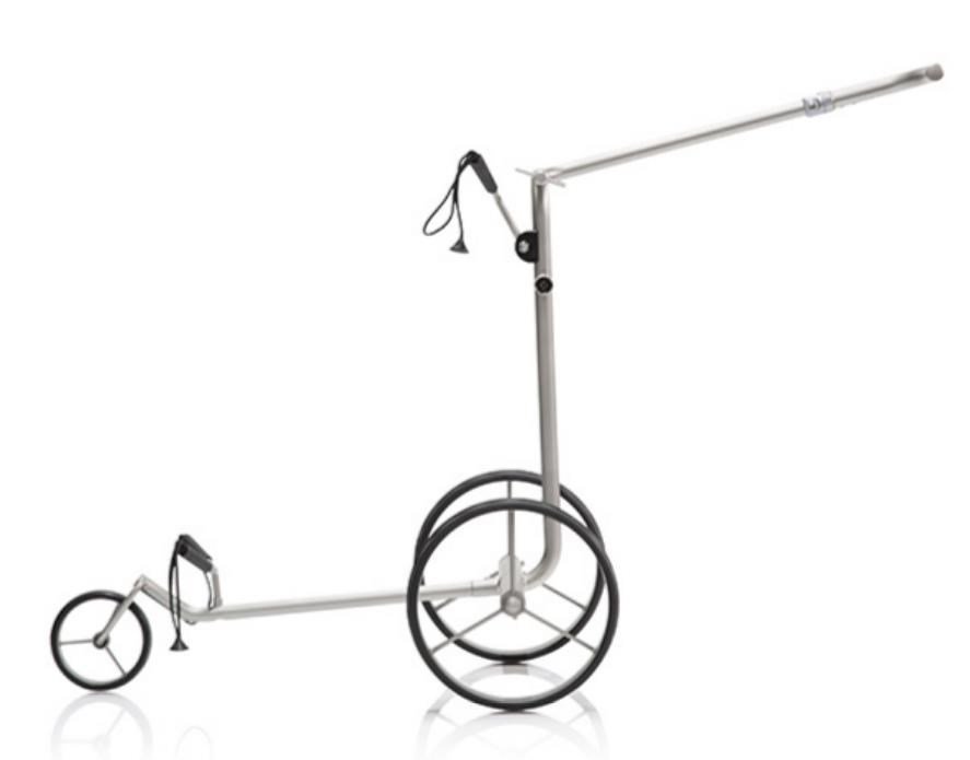 JuCad drive SL Titan Travel eX 3.0 carrito eléctrico + mando a distancia + bolsa de transporte, titanium