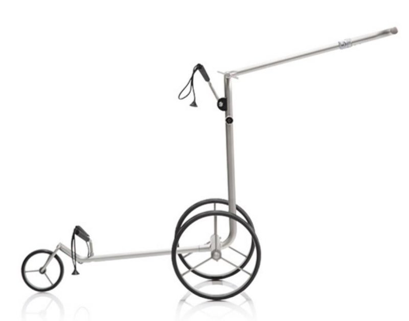 JuCad drive SL Titan Travel eX 3.0 carrito eléctrico + mando a distancia + bolsa de transporte, titanium