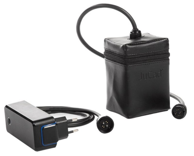 JuCad drive SL Titan Travel eX 3.0 carrito eléctrico + mando a distancia + bolsa de transporte, titanium