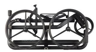 JuCad Carbon Travel Nero SV 3.0 carrito eléctrico, negro