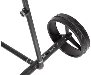 JuCad Carbon Travel Nero SV 3.0 carrito eléctrico, negro