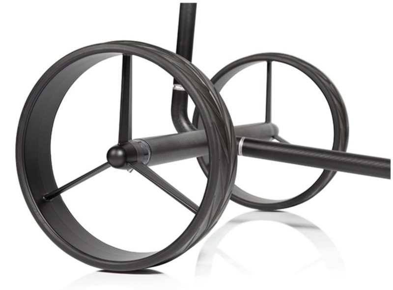JuCad Carbon Travel Nero SV 3.0 carrito eléctrico, negro