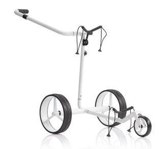 JuCad Carbon Travel Bianco SV 3.0 carrito eléctrico, blanco