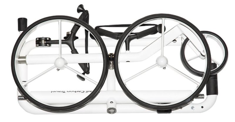 JuCad Carbon Travel Bianco SV 3.0 carrito eléctrico, blanco