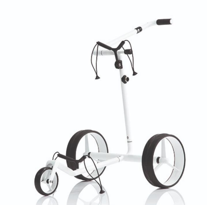 JuCad Carbon Travel Bianco SV 3.0 carrito eléctrico, blanco