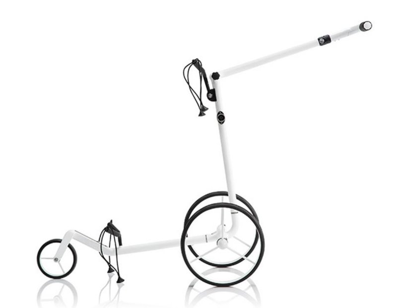 JuCad Carbon Travel Bianco SV 3.0 carrito eléctrico, blanco