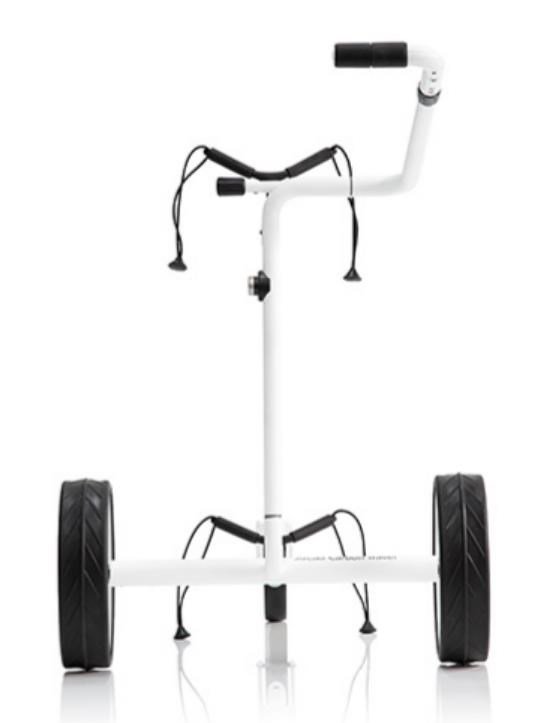 JuCad Carbon Travel Bianco SV 3.0 carrito eléctrico, blanco