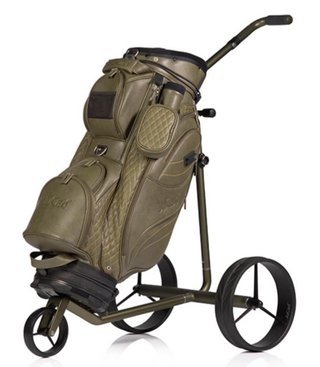 JuCad Carbon Travel Verde Black 3.0 carrito eléctrico, verde black