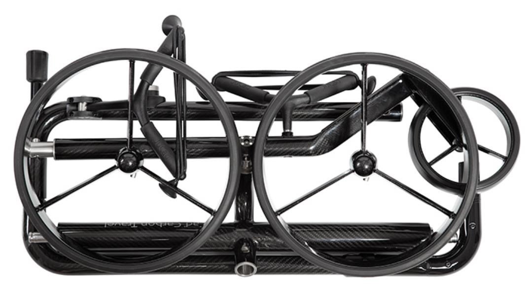 JuCad Carbon Travel 3.0 carrito eléctrico, negro