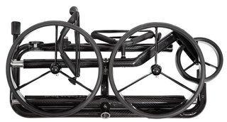 JuCad Carbon Travel 3.0 carrito eléctrico, negro