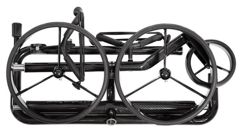 JuCad Carbon Travel 3.0 carrito eléctrico, negro