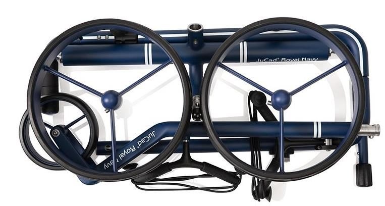 JuCad Carbon Travel Royal Navy 3.0 carrito eléctrico, azul