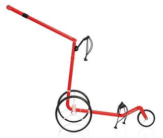 JuCad Carbon Travel Royal Rosso 3.0 carrito eléctrico, rojo