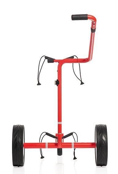 JuCad Carbon Travel Royal Rosso 3.0 carrito eléctrico, rojo