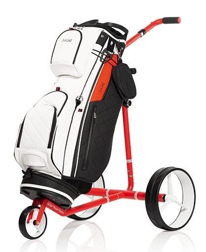 JuCad Carbon Travel Royal Rosso 3.0 carrito eléctrico, rojo