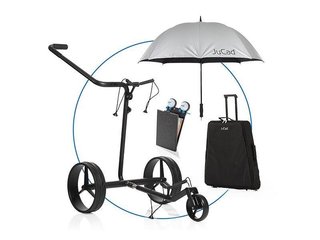 JuCad Carbon drive Classic 3.0 carrito eléctrico, negro