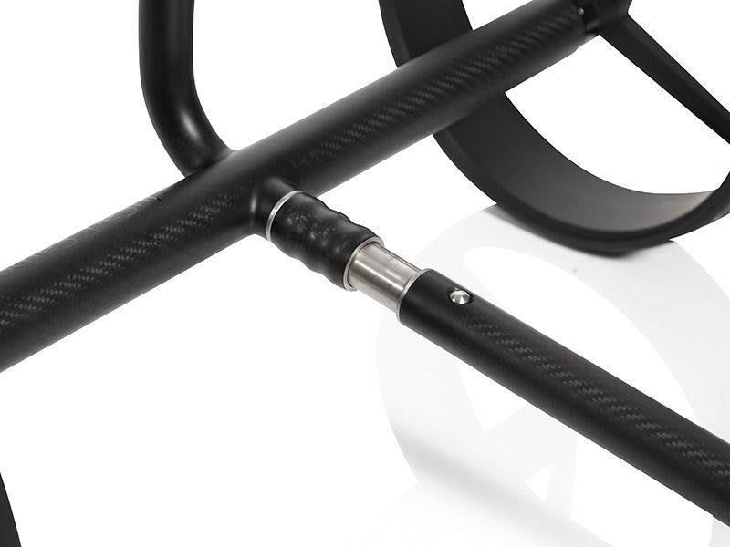 JuCad Carbon drive Classic 3.0 carrito eléctrico, negro